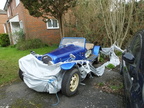 Abandoned Marlin sports car